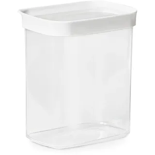 Emsa Optima rechteckig transparent/weiß 1,6 l