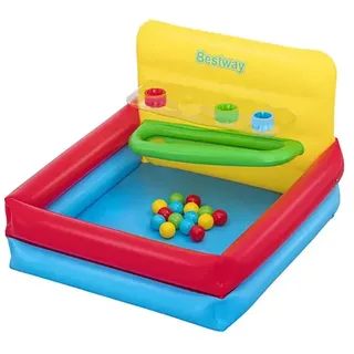 Bestway 52546 Sort ́n Play Aufblasbares Spielbecken Mit Bällen - Multicolour - 104x94x61 cm