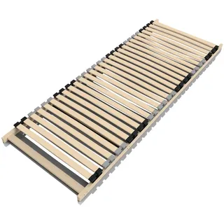 Mister Sandman 7 Zonen Buche Lattenrost mit Kopfteil verstellbar 80 x 200 cm