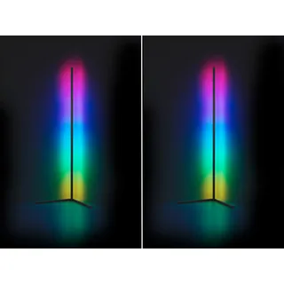 LED Stehlampen dimmbar, indirekte TV & PC Gaming Beleuchtung für Wohnzimmer Ecke