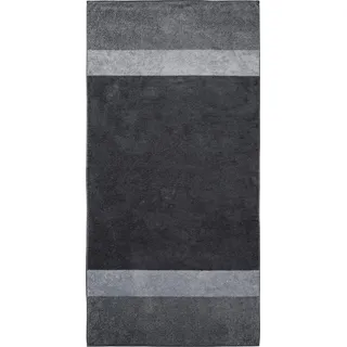 Dyckhoff Two-Tone Stripe Saunatuch 100 x 200 cm grau