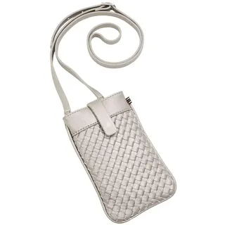 ESPRIT Umhängetasche Handytasche Minnesota Phone Bag Gunmetal silberfarben - Silber