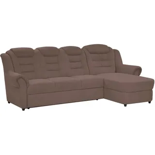 Livetastic Ecksofa , Taupe , Textil , L-Form , 262x165 cm , Made in Eu , seitenverkehrt erhältlich, Hocker erhältlich, Rücken echt, Armteil links, Armteil rechts , Wohnzimmer, Sofas & Couches, Wohnlandschaften, Ecksofas