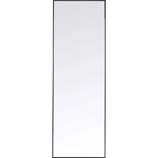 Kare Spiegel Bella 60 x 180 cm Schwarz