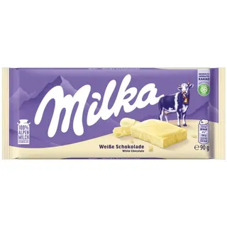 MILKA weiße Schokoladentafel 90 g