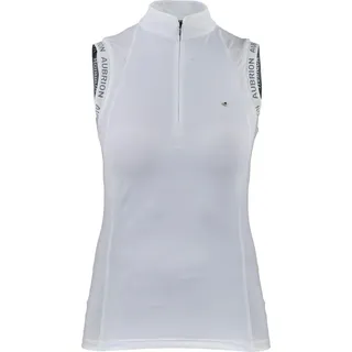 Aubrion - "Newbel" Bluse für Springreiten für Damen Ärmellos ER2018 (L) (Weiß) - Weiß