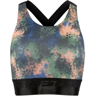 Craft CORE Essence Sport TOP | Damen Sporttop L | Jump-Cosmo | Sport Top Damen mit Leichter Unterstüzung | gekreuzte Träger | Gefütterte Vorderseite | Quick Dry Sportshirt Damen