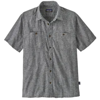 Patagonia Herren Back Step Kurzarmhemd Swell Dobby: New Navy XXL