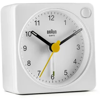 Braun Bc02xw Analoge Wecker - White