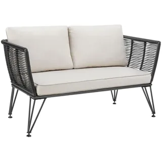 Tectake Sundo Loungesofa anthrazit