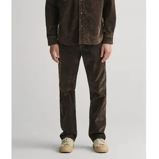 Gant Velvet Flock Jeans - Hunter Green - 36