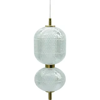Dekorative Hängelampe, doppelte LED-Kugel, 30W Amerilla II IdeaLed - Gold