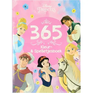 365 Mal- und Spielbuch, prinzessin, disney, aktivitätsbuch, urlaubsbuch
