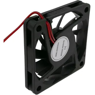 BeMatik - Gehäuselüfter mit Standardgehäuse 60x60x10 mm für 5 VDC für Gehäuse Lüfter Computer und Chassis