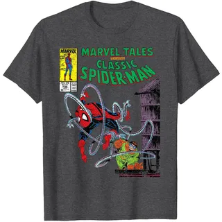 Marvel Spider-Man vs. Doctor Octopus Retro Comic T-Shirt