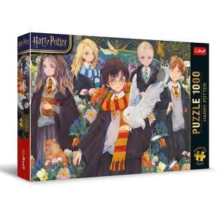 Trefl Premium Plus Quality Harry Potter Puzzle - 1000 Teile, Puzzleserie mit beliebten Charakteren, für Erwachsene und Kinder ab 14 Jahren