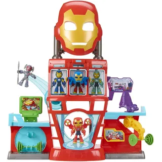 Hasbro Iron man and his awesome friends Iron Quartier Spielset