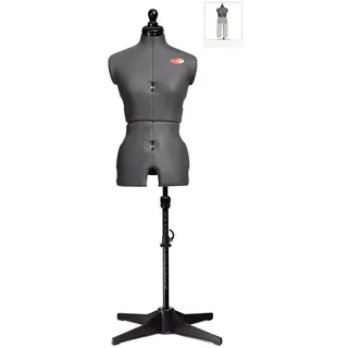 Prym 610255 Prymadonna Multi S Schneiderbüste, metal, grau