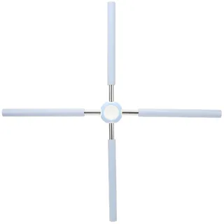 Rückenkreuzstäbe, abnehmbare Kreuzstäbe zur Begradigung der Rückenhaltung, Korrekturstäbe zum Dehnen, Blau