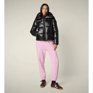 Save The Duck für Damen. D39370W-LOVE21 Isla Jacke schwarz (XS), Lässig, Nachhaltig, Recyceltes Nylon