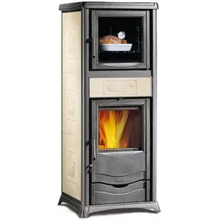 Kaminofen A Holz NORDICA Termorossella Plus Backofen DSA.16 Keramik Liberty Pa