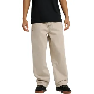 Boyfriend-Jeans DC SHOES "Baggy", Herren, Gr. 34(L) / Länge 34(L), beige (marble beige), Obermaterial: 75% Baumwolle, 25% Baumwolle., Jeans Boyfriend-Jeans