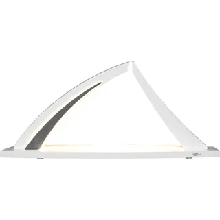 Tietze Erzgebirgsdegn LED Schwibbogen »modern wood Bogen NEW LINE unbestückt weiß«