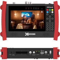 Amiko X-Finder 3 HD DVB-S/S2 + C/T/T2 Satfinder Sat Finder Messgerät Akku LCD Display HDMI Ton Bedienungsanleitung tragbar