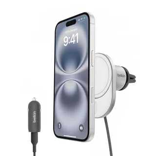 Belkin BoostCharge Pro kabelloses Kfz-Ladegerät mit Qi2 (15 W)