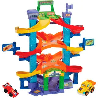 Vtech Vtech® Spiel-Gebäude »Tut Tut Baby Flitzer - Zickzack-Turm« inkll. Tut Tut Baby Flitzer Rennauto, bunt