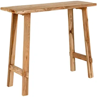House Nordic Girona Konsolentisch 30x80x90 cm Braun