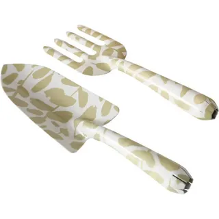 Gartenwerkzeuge LILLY: Mini-Schaufel und Mini-Blumengabel, 2er-Set - Grün