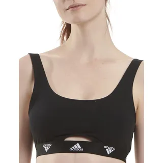 adidas Damen Scoop Bralette - Sport Active Comfort Cotton | Bequeme Unterwäsche