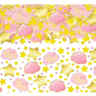 amscan Konfetti Oh Baby Girl