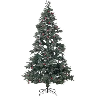 Beliani Weihnachtsbaum Denali 240 cm Grün