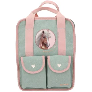 Depesche Miss Melody Miss Melody Romantic Fields Rucksack Grün/Rosa