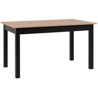 Die Möbelfundgrube Mid.you 70 x 76,5 x 120 cm schwarz/braun