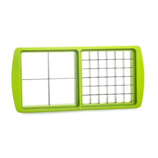 Genius Nicer Dicer Smart Gemüseschneider Messereinsatz, Salat Obst Schneider Zubehör, Würfelschneider für 10x10 & 30x30 mm, Kiwigrün