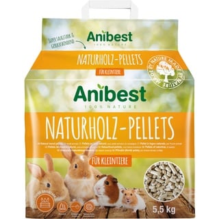 Anibest 10l Naturholz Pellets Anibest Kleintierstreu