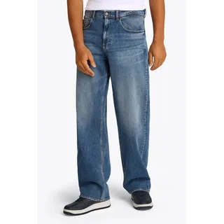 Tommy Hilfiger Tommy Jeans Loose-fit-Jeans »Jamie Loose Straight« in blauer Waschung, blau