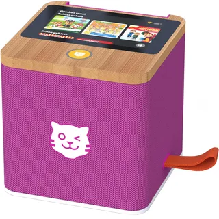 tigermedia tigerbox Touch Plus Lila| Streaming-Hörbox für Kinder | Stereo-Klang | Farb-Touchdisplay | Hörspielbox mit Nachtlicht | Bluetooth-Kopfhöreranschluss | extra starker Akku