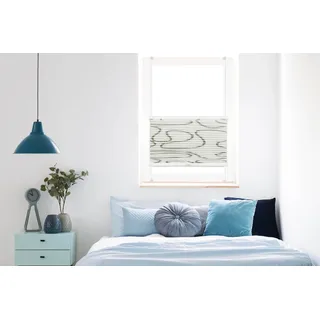 MYDECO Plissee MYDECO "Free Move" Gr. 3, grau (taupe, weiß, weiß), B:50cm H:130cm, Obermaterial: 100% Polyester, Plissees, Plissee