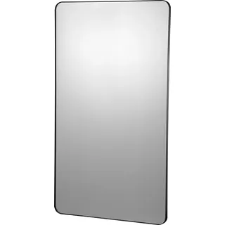 SucceBuy Schminkspiegel zur Wandmontage, 0,15 Zoll dick, 30 x 48 Zoll großer Spiegel mit Rahmen aus Aluminiumlegierung und explosionsgeschützter Folie