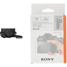 Sony LCJ-RXK Schutzhülle für Kameras der RX100-Serie & PCK-LG1 (Schutzglas für LC-Display A9)