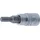 BGS BGS-2593 Bit-Einsatz Antrieb Innenvierkant 6 3 mm 1/4 T-Profil für Torx T25
