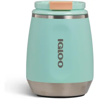 IGLOO Wine Weinbecher – Doppelwandiger Edelstahl Thermobecher mit Deckel, 300ml – Isolierter Weinkühler für unterwegs, Camping, Garten & Picknick – BPA-frei, stilvoll & langlebig