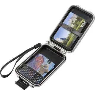 Peli G5 RF Field Wallet, Anti-RFID, hackerfest und IP67 wasserdicht, Made in US, Farbe: Silber