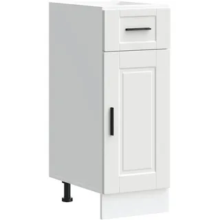 vidaXL Unterschrank Porto 100 x 60 x 82,5 cm Weiß