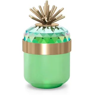 Swarovski Box Light Ornamente - Green / Gold - One Size