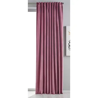 Gardinenbox Milano Schlaufen 235 x 135 cm Altrosa 1 Stück